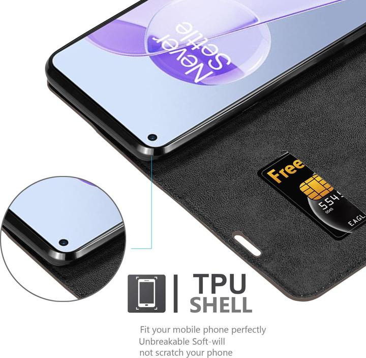 Immagine prodotto Cadorabo Libro Invis. Coperchio magnetico (OnePlus 9RT 5G)