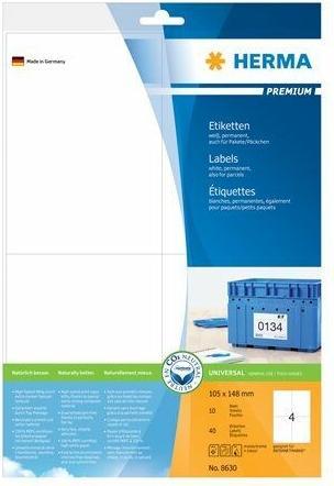 Actual product image HERMA Shipping labels A4