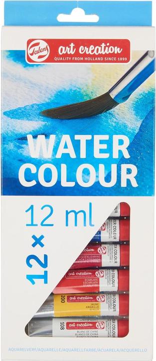 Produktbild Talens Aquarellmalset 12x12ml (Mehrfarbig, 12000 ml)