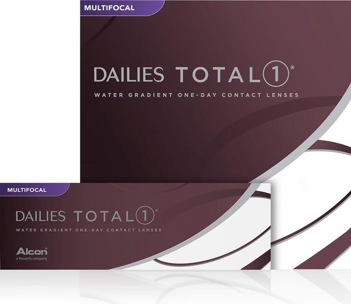 Actual product image Dailies Total1 Total 1 Multifocal 90 (90 Piece, Daily lens, Multifocal)
