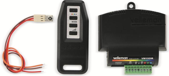 Produktbild Velleman RGB Led-Controller (Ir-Version)