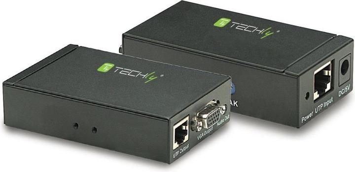 Immagine prodotto Techly Amplificatore Extender VGA e Audio su cavo di rete
