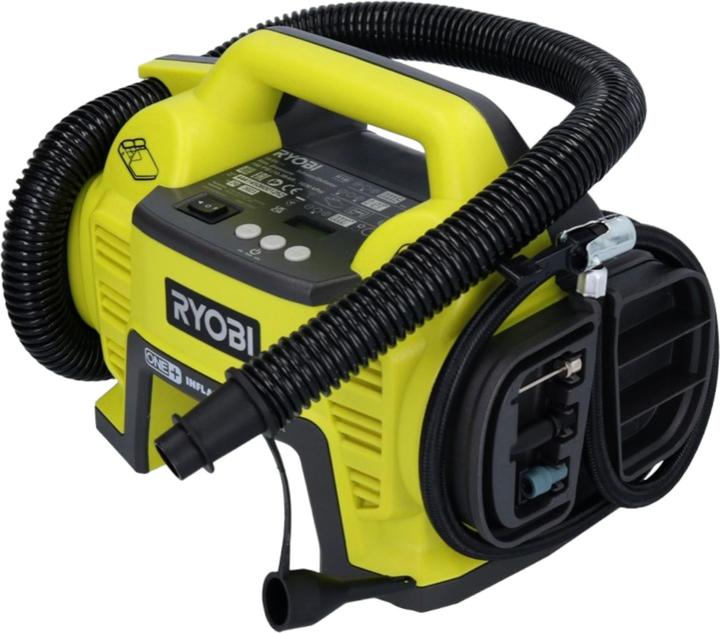 Actual product image Ryobi R18I-215 Battery compressor 18 V 10.34 bar pressure + 2x battery 1.5 Ah + charger (10.34 bar, 0 l)