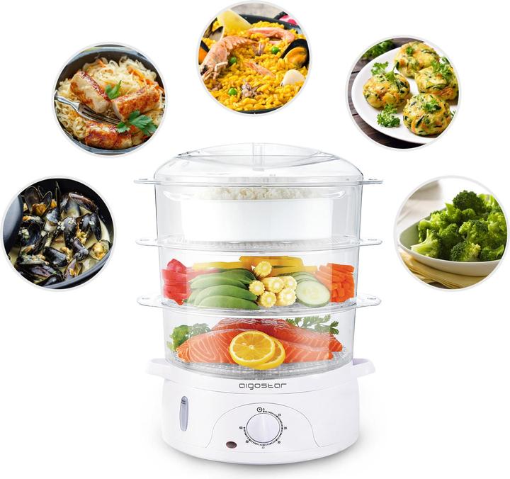 Actual product image Aigostar Fitfoodie 30Cfo - 800W vaporizer