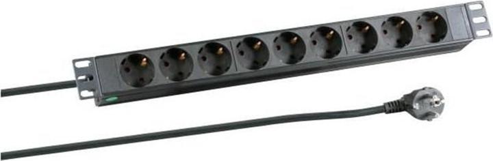 Produktbild MicroConnect Steckdosenleiste (Rack (8 x, CEE 7/4, 3 m)