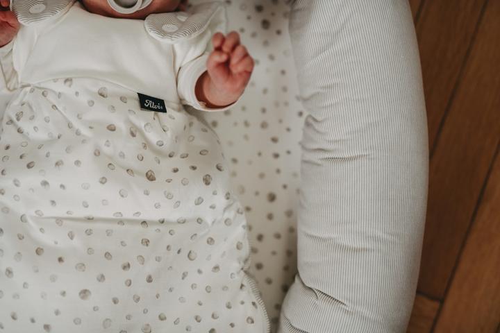 Produktbild Alvi Baby-Ganzjahresschlafsack Mäxchen Aqua Dot Gr. 50/56 (56 cm)
