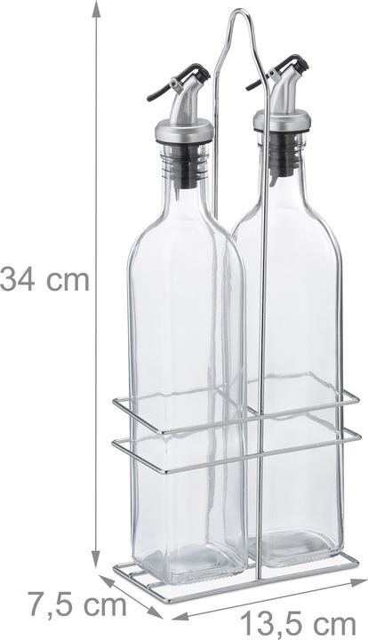 Actual product image Relaxdays Oil dispenser set (500 ml)
