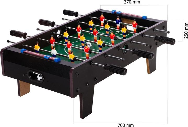 Produktbild Games Planet Mini Kicker CHELSEA 70x37x25cm, schwarz