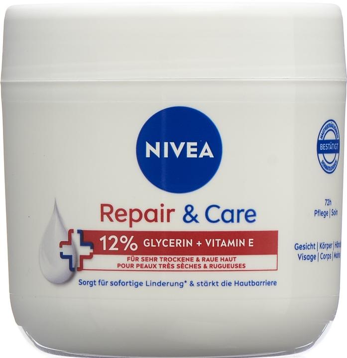 Image du produit NIVEA Crème réparatrice intensive Repair & Care (Lait pour le corps, Crème pour le corps, 400 ml)