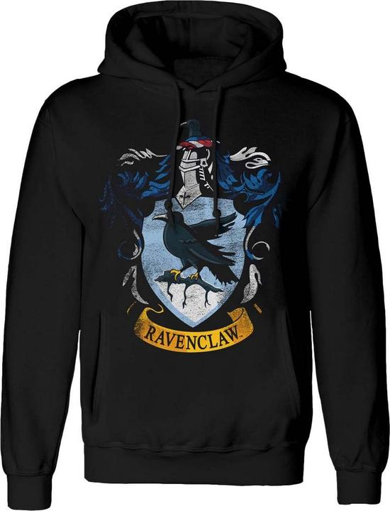 Immagine prodotto Felpa con Cappuccio Corvonero Effetto invecchiato Adulto Unisex (S)