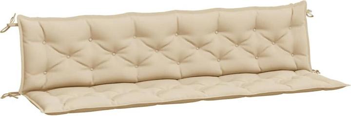 Image du produit VidaXL Coussins de banc de jardin 2 pcs. O x tissu ford (200 x 50 x 7 cm)