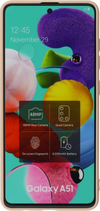 Image du produit PhoneLook Coque Soft Touch rose pâle (Samsung Galaxy A51)