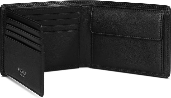 Actual product image Redolz Leather Essentials QF Geldbörse RFID Leder 12 cm ausklappbar