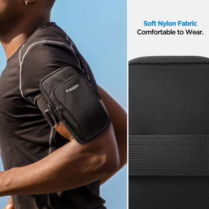 Image du produit Spigen Dynamic Shield bracelet czarny/ black opaska na ramię AMP04617