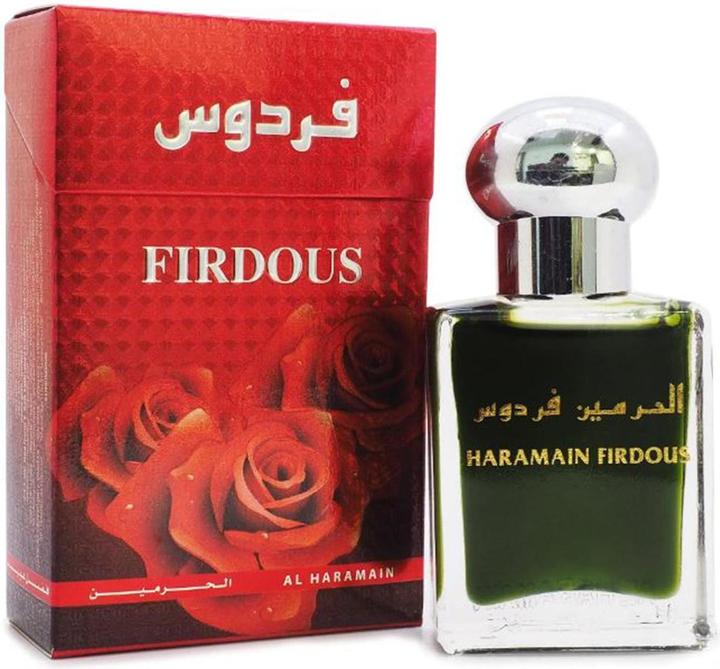 Actual product image Al Haramain Firdous Perfume Oil - 15ml (Eau de parfum, 15 ml)