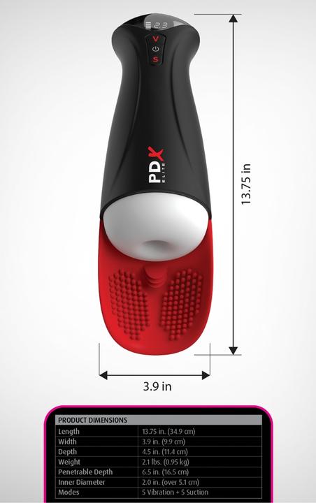 Actual product image Pipedream Fap-O-Matic Pro XL