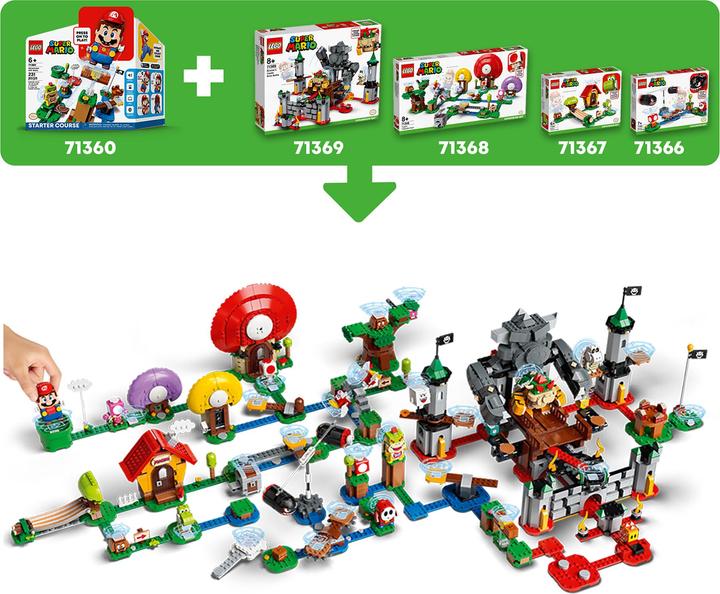 Image du produit LEGO Jeu de rallonge pour les jumeaux boules géantes (71366, LEGO Super Mario)