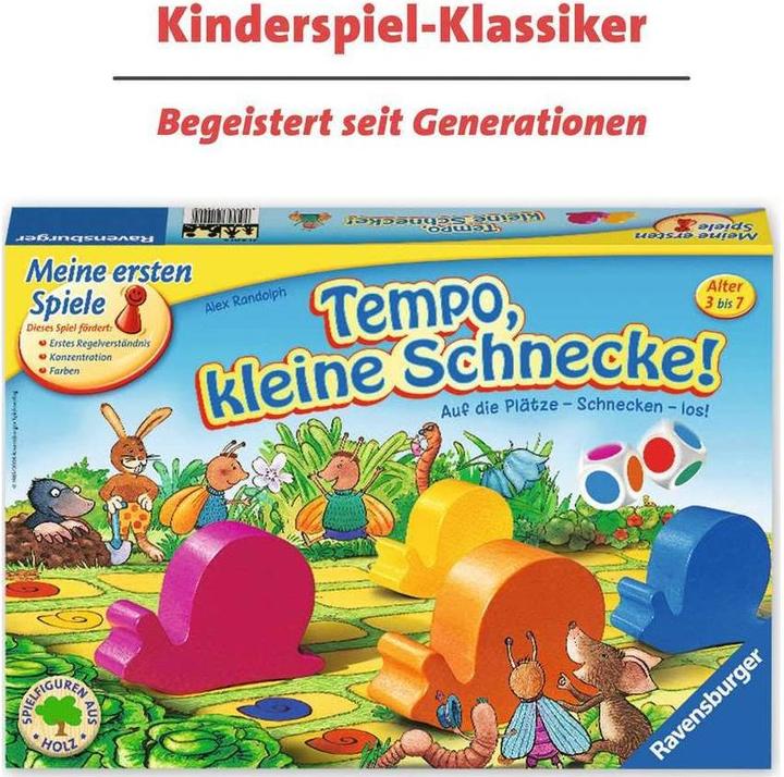 Produktbild Ravensburger Tempo, kleine Schnecke! (Deutsch)