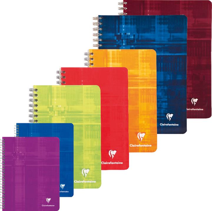Immagine prodotto Clairefontaine Quaderno a spirale con indice (A4, Quadretti, Copertina rigida)