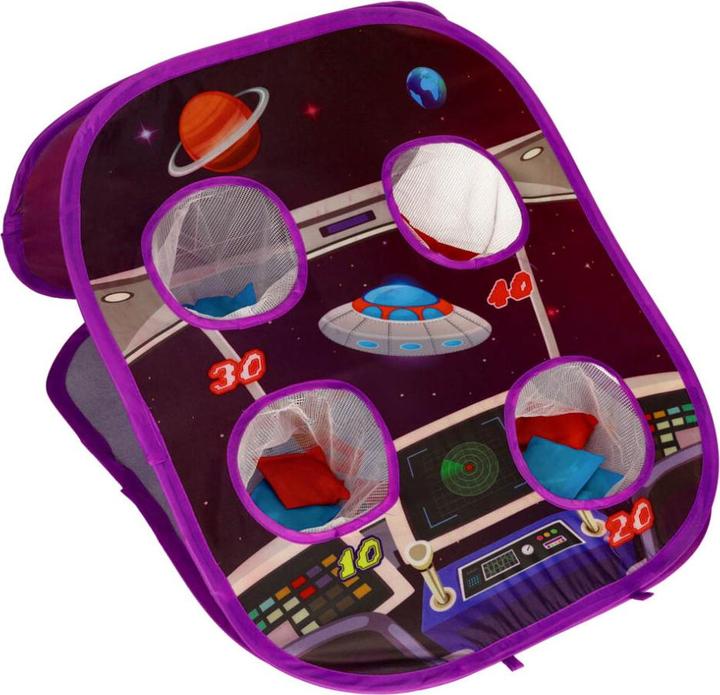 Actual product image Ikonka Velcro game double sided darts balls bags 21el.