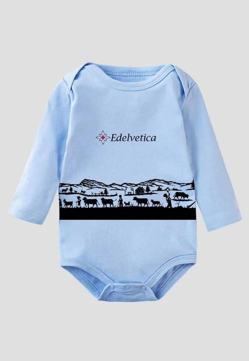 Produktbild Edelvetica Baby Scherenschnitt Body langarm (24)
