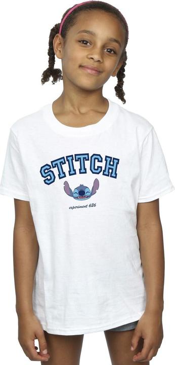 Image du produit Disney - T-shirt LILO AND STITCH COLLEGIAL - Fille (128)