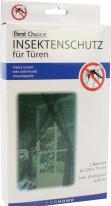 Produktbild OSMA-Werm Fliegengitter Insektenschutz Mückengitter Tür Schwarz 2 x 75 cm x 220 cm