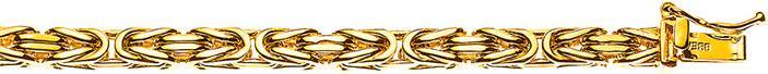 Image du produit Natsumi Schmuck Collier en or jaune 18K/750 Chaîne royale 3.5mm (750/18 K Or jaune, 45 cm)