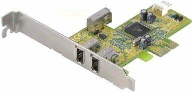 Produktbild Dawicontrol DC-1394 PCIe - 2+1 - Port IEEE 1394 FireWire PCI-Express Controller