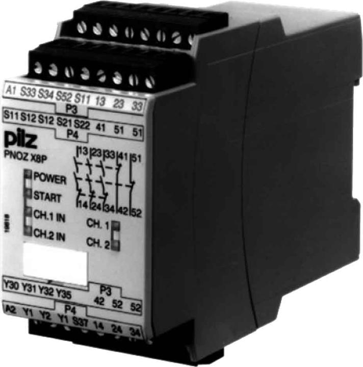 Pilz 787760 PNOZ X8P C 24 VDC 3n/o 2n/c 2so