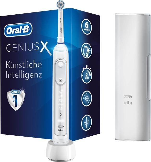 Actual product image Braun Szczoteczka Oral-B Genius X 20000 White (Sonic toothbrush)