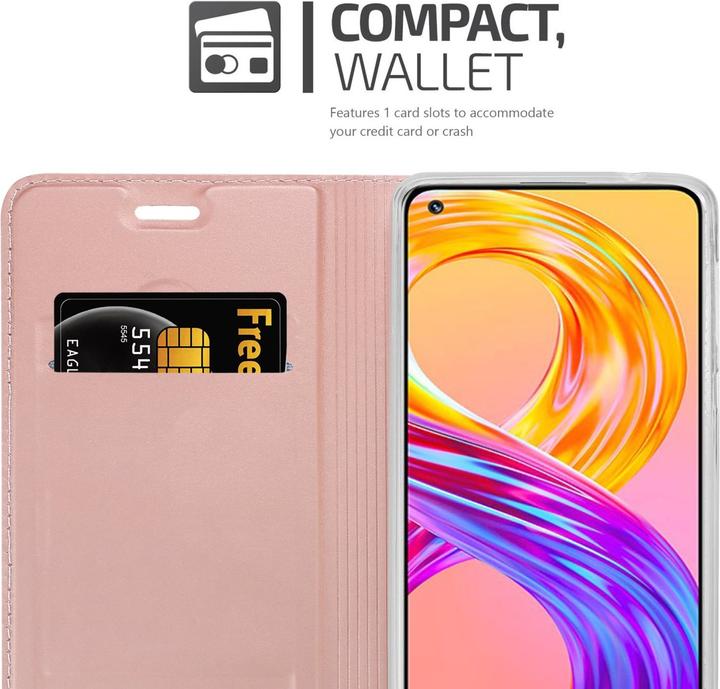 Image du produit Cadorabo Classy Book Housse pour Realme 8 4G / 8 PRO (Realme 8 Pro, realme 8)
