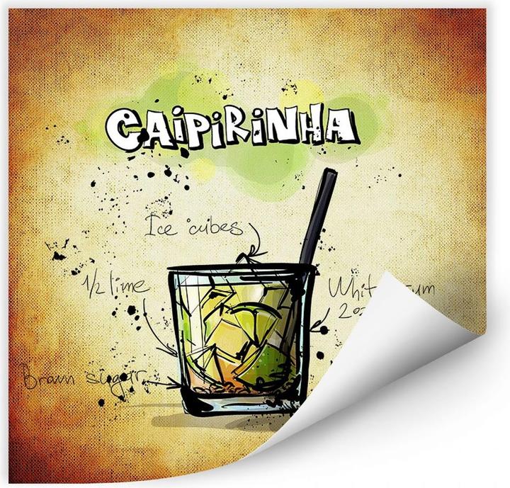 Produktbild Trenddeko Caipirinha - Rezept (30 x 30 cm)