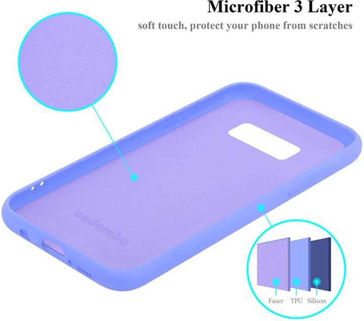 Immagine prodotto Cadorabo Copertura della cassa del silicone liquido TPU (Samsung Galaxy S8+)