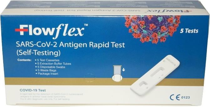 Immagine prodotto Flowflex Test rapido per l'antigene SARS-CoV-2 (5 x)
