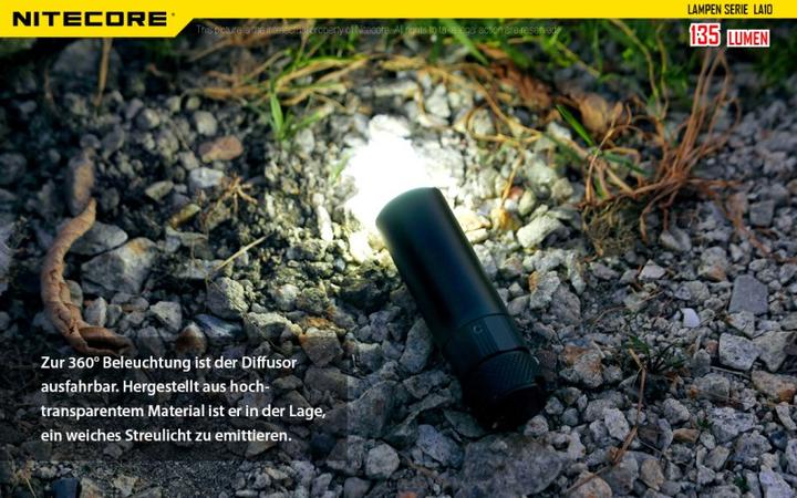 Actual product image Nitecore La10 (7.90 cm, 135 lm)