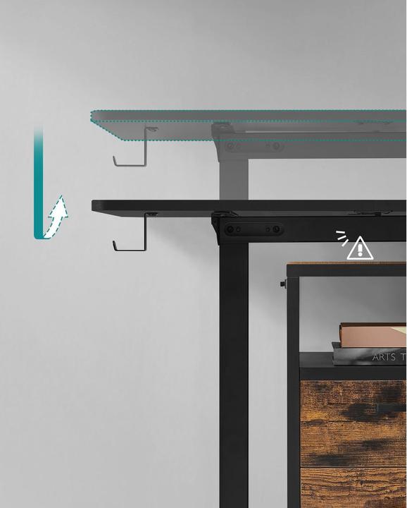 Actual product image Songmics Stehtisch (120 x 60 x 72 cm)