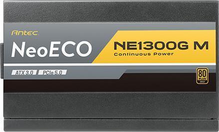 Actual product image Antec Power supply NE1300G M EC ATX3.0 Modular (1300W) 80+ Gold retail (1300 W)