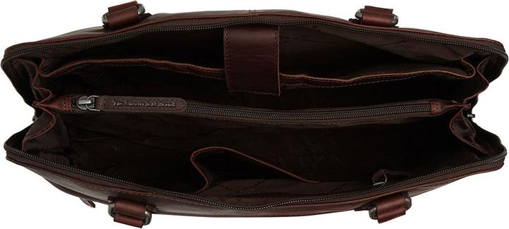 Immagine prodotto The Chesterfield Brand Borsa a tracolla Branson in pelle con scomparto per laptop da 37 cm