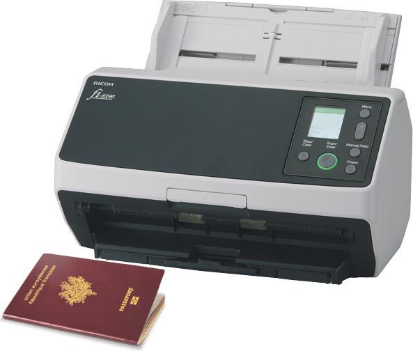 Produktbild RICOH fi-8190 Dokumentenscanner (USB)