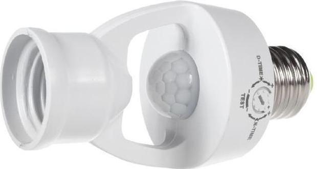 Maclean MCE233 - sensor light bulb fixture, motion and dusk sensor, 360° (6 m)