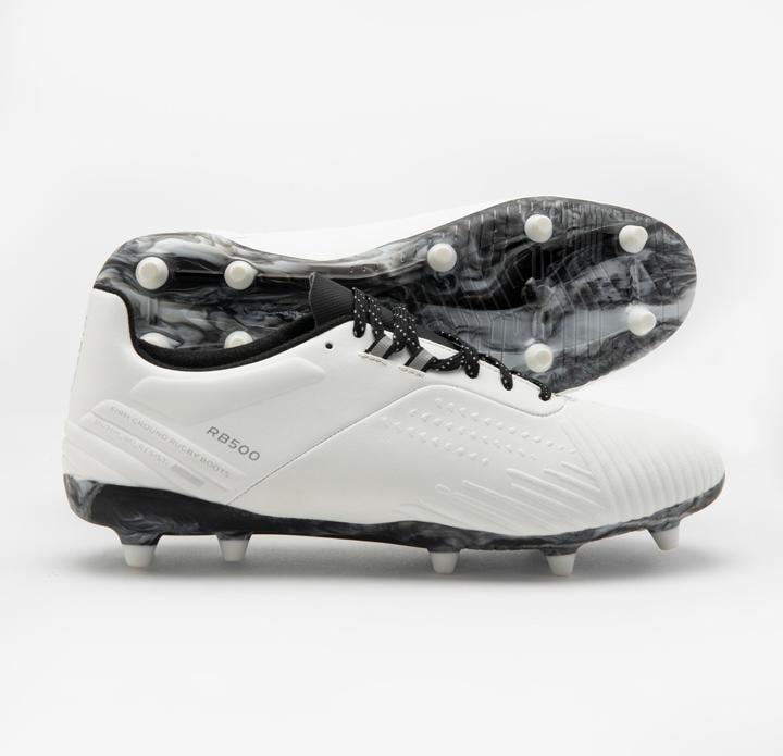 Immagine prodotto Kipsta Scarpe da rugby da donna/uomo - Advance R500 bianco (43)