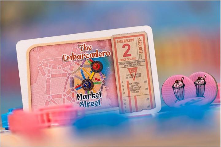 Actual product image Asmodée Ticket to Ride - San Francisco Board Game (Dutch)