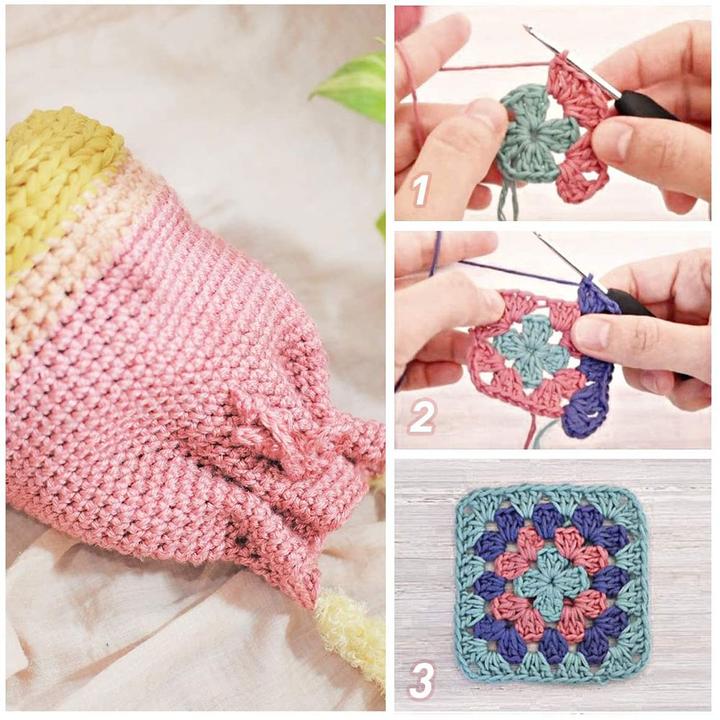 Actual product image I Am Creative Crochet craft kit