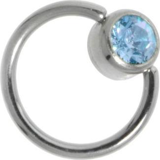 Actual product image Bijouteria Thin piercings (Surgical steel 316L, Crystal)