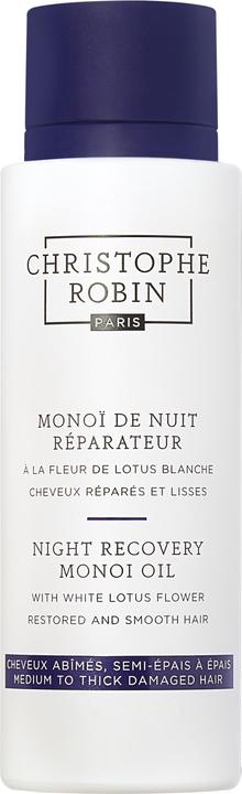 Produktbild Christophe Robin Night Recovery Monoï Oil with White Lotus Flower (92 ml)
