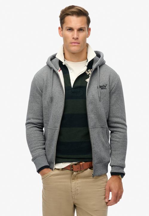 Immagine prodotto Superdry Giacca felpata Casual Figura aderente ESSENTIAL LOGO ZIP HOODIE (S)