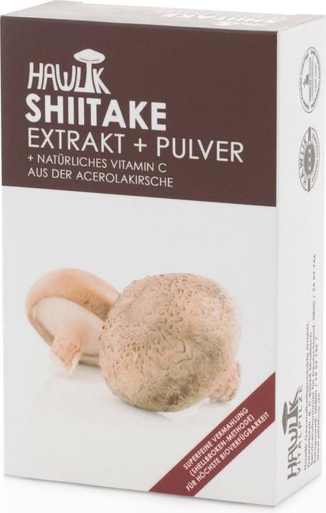 Hawlik Shiitake Extrakt + Pulver Kapsel (60 Stück, Kapseln, 57 g)