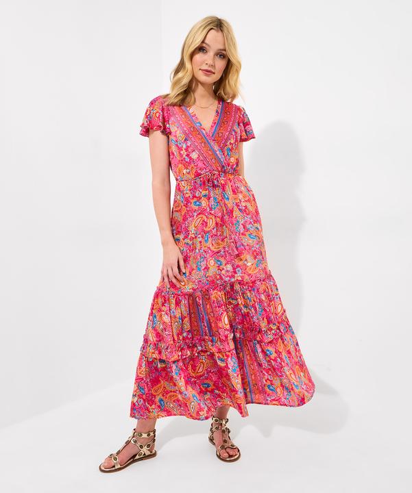 Produktbild Joe Browns Paisley Print V-Neck Maxi Dress (18)