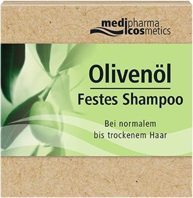 Actual product image Medipharma cosmetics Olive Oil Solid Shampoo, 60 g Shampoo (Solid shampoo)